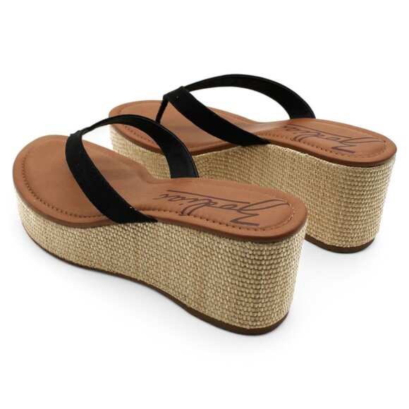 Zodiac Womens Rio Thong Platform Wedge Sandals - Picture 5 of 7